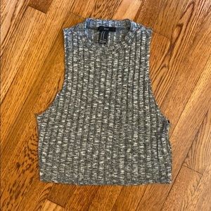 Forever 21 High Neck Crop Top